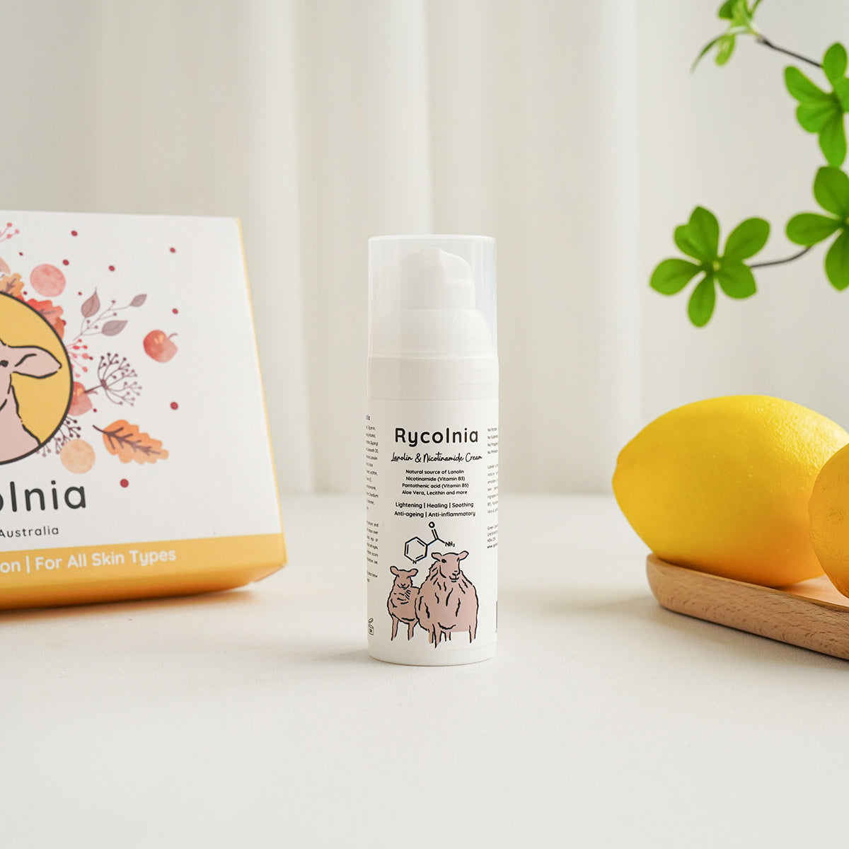 Rycolnia Lanolin & Nicotinamide Cream 50g