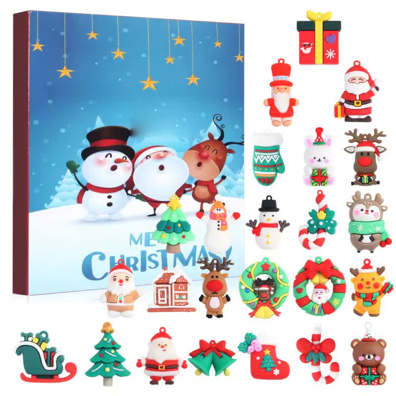 Blind Box Calendar Boxes For 2025, 24 Days Countdown Calendar Boxes, Diy Advent Calendar Boxes to Fill Gift for Adults And Kids Christmas Gift Box for Women
