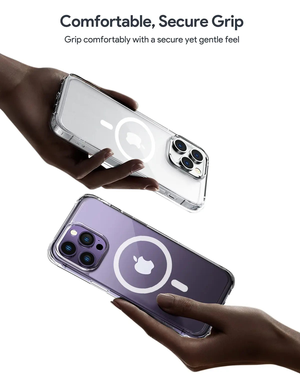 Aukey Clearview Magsafe iPhone 15 Phone case - Transparent (TM10A)