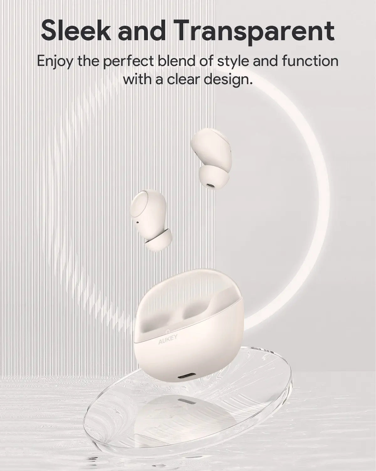 Aukey True Wireless Earbuds MOVE VIBE (EP-M3A)