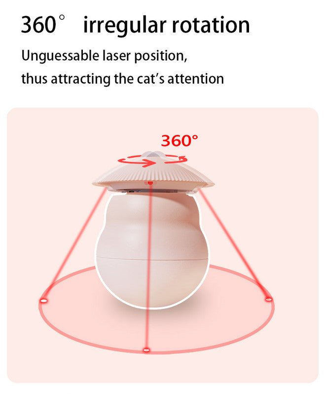 Pet products Pet Toy Cat Laser Toy Tumbler Intelligent Induction Cat Laser Rod