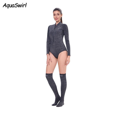 2MM jellyfish suit diving wet clothes jellyfish suit snorkeling swimsuit super elastic skin-friendly 2-piece jumpsuit+stockings
