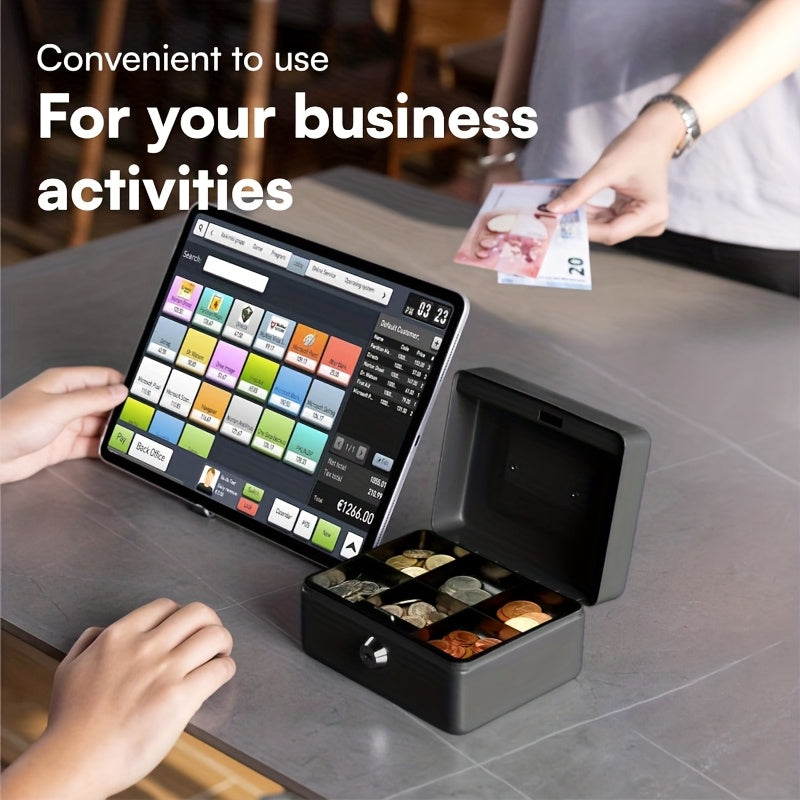 Portable & Secure, Ready to Use — Commercial Mobile Cash Drawer
