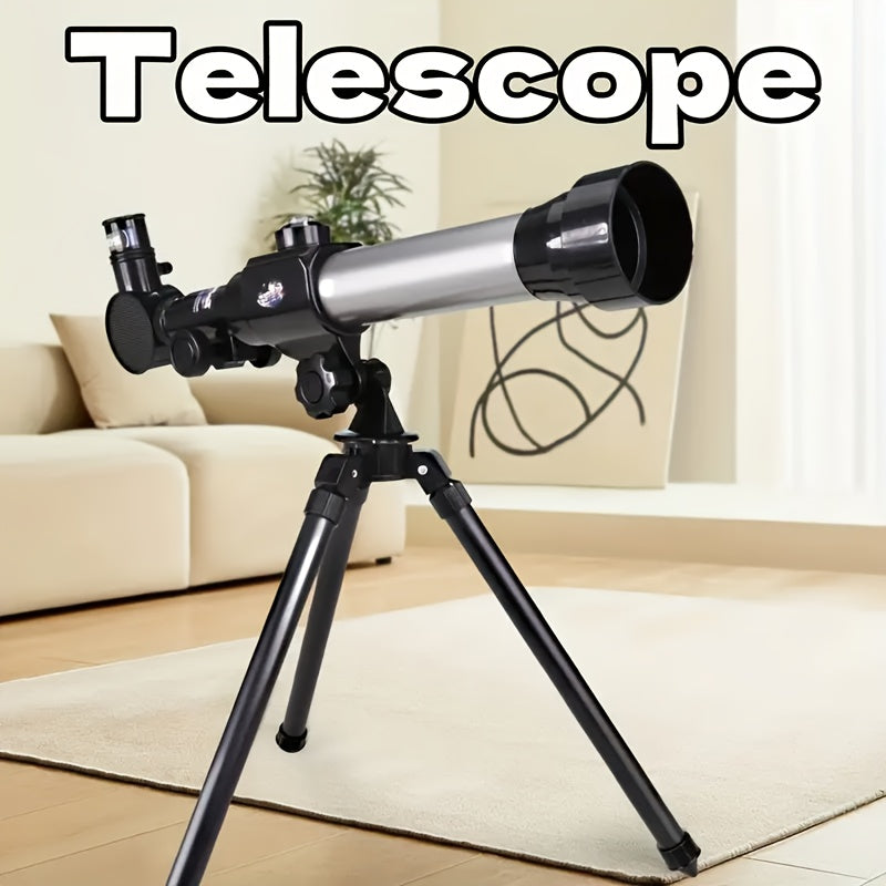 **Entry-Level Quick-Setup Astronomical Telescope | Stable Tripod, Four-Step Star and Landscape Viewing, Clear Sight of Moon and Landmarks, Top Choice for Family Outdoor Exploration**