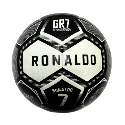 5th fans collect gifts Christmas Boxing Day black and white cool football with pump air needle net bag.soccer