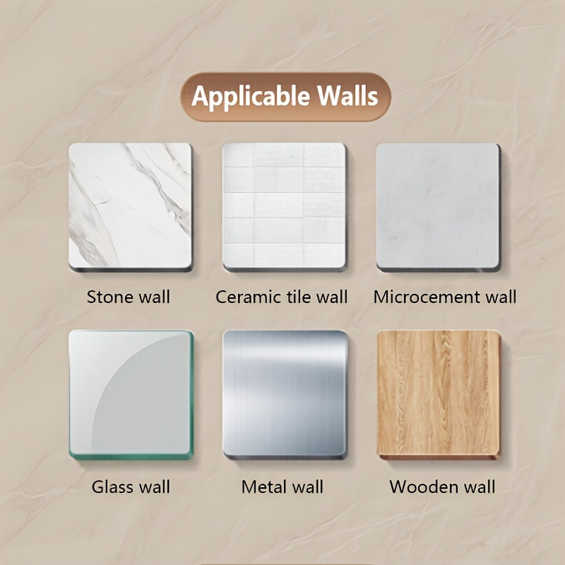 No-Drill High-End Drain Household Soap Holder, Waterproof ABS Soap Dish Organizer, Suitable for Bathrooms and Shower Rooms, Bathroom Accessory, Ideal Choice for Soap Dish and Soap Holder(LIGHT GREEN)