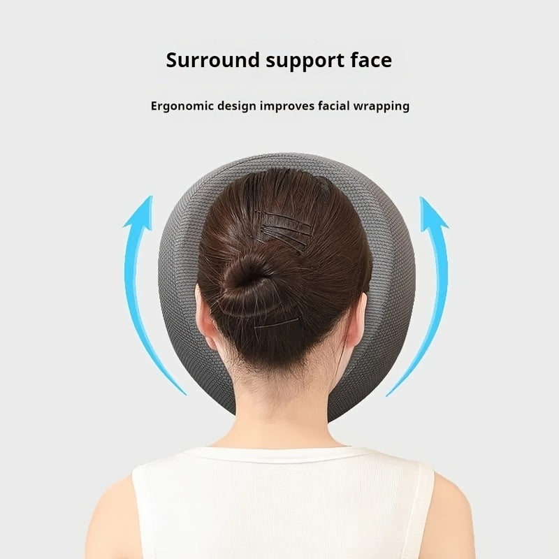 BLUE Soft O-shaped/U-shaped Face Pillow for Beauty Salons/Spa Massage, Ergonomic Face Pillow, Multi-functional Suitable for Adult Facial Care and Relaxation, Multi-functional Neck and Face Support Comfort Face Pillow