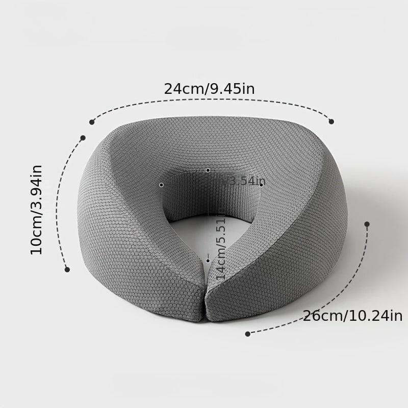 BLUE Soft O-shaped/U-shaped Face Pillow for Beauty Salons/Spa Massage, Ergonomic Face Pillow, Multi-functional Suitable for Adult Facial Care and Relaxation, Multi-functional Neck and Face Support Comfort Face Pillow