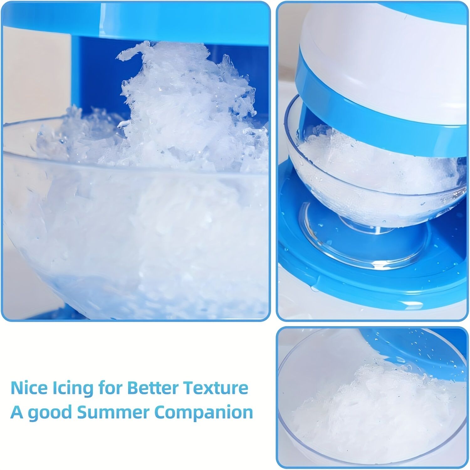 Portable Hand-Cranked Ice Shaver for Home Use: The Smart Choice for Summer Parties and Snow Cone Making