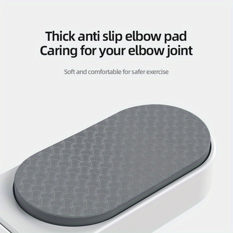 BLACK Three-in-One Training Board: Push-Ups, Planks & Resistance Band Workouts — Your All-in-One Home Fitness Solution