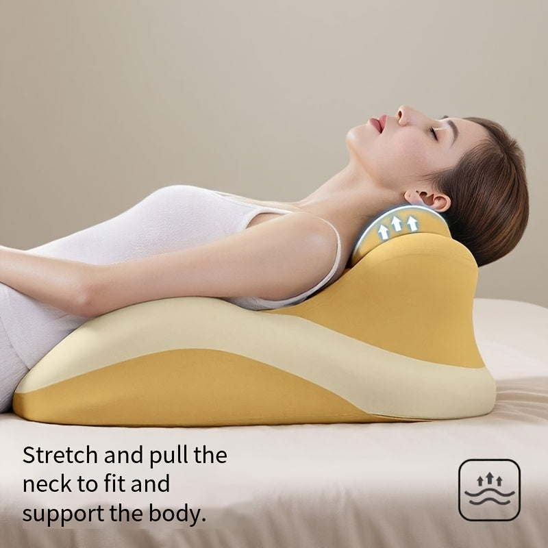 Bed Stomach-Sleep Pillow - Multi-functional Prone Position Pillow for Stomach Sleeping, Phone Use, Reading, Couples Fun Play, Intimacy Aid for Couples, Bed Hip Elevation Tool, Pā Pā Pillow( black)