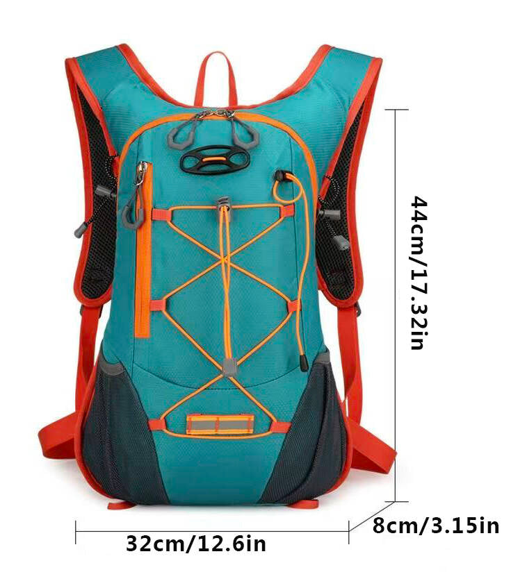 Drak bule Large-Capacity Storage Backpack, featuring a main compartment with multiple organized pockets for efficient item arrangement. Ideal for daily commuting and short trips, offering practical and convenient storage solutions.