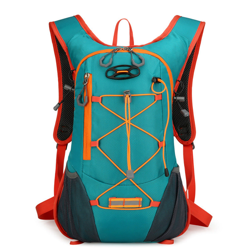 Drak bule Large-Capacity Storage Backpack, featuring a main compartment with multiple organized pockets for efficient item arrangement. Ideal for daily commuting and short trips, offering practical and convenient storage solutions.