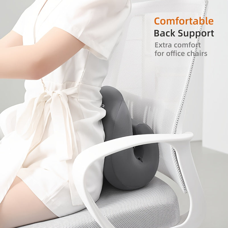 Ergonomic Multi-functional Nap Pillow - Desk Rest Pillow with Neck/Side Support, Memory Foam Cushion for Office, Home & Travel(ORANGE)