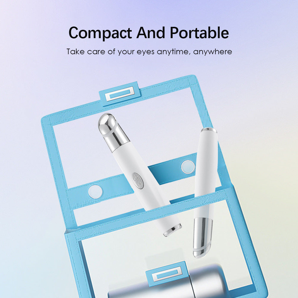 Blue Light Eye Beauty Device|Four Core Functions in One Device: Blue Light Disinfection and Sterilization, High-Frequency Vibration Massage, Reduction of Oil Secretion, Lightening of Eye Bags and Dark Circles