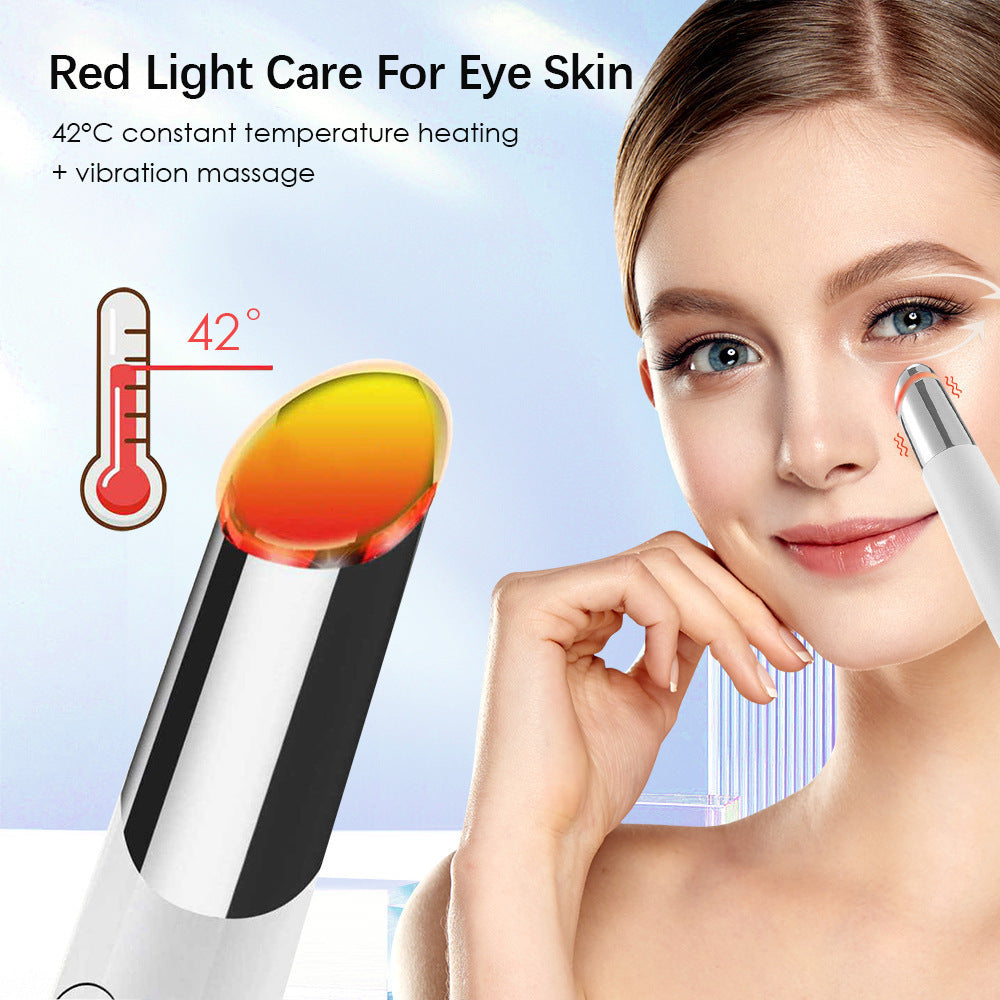 Blue Light Eye Beauty Device|Four Core Functions in One Device: Blue Light Disinfection and Sterilization, High-Frequency Vibration Massage, Reduction of Oil Secretion, Lightening of Eye Bags and Dark Circles