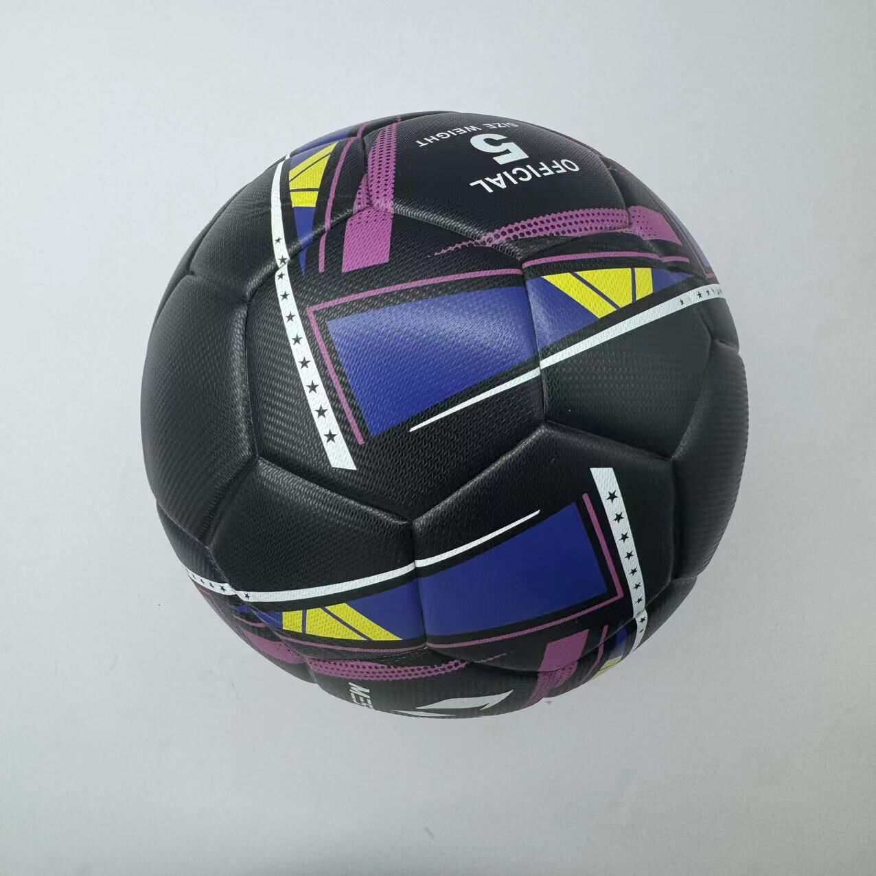 Limited edition commemorative black and white No. 5 Ball - Made of high-quality PU material, explosion-proof, waterproof, wear-resistant, soft, suitable for competitions, training, collection, indoor/outdoor sports, Christmas, Christmas Eve, Ramadan, birt