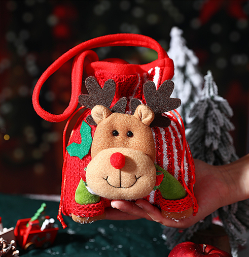 Christmas gift Festive Aussie Christmas Gift Bags: Cute Reindeer, Santa & Snowman Pouches for Xmas Treats & Gifting(Snowman)
