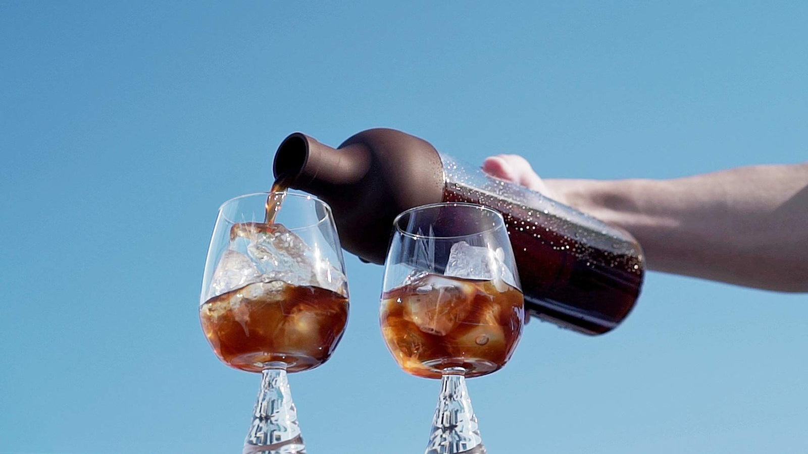 Cold Brew Coffee Bottle in Brown – 650ml Glass Infuser for Coffee, Tea & Cold Drinks | Ideal for Home, Office & Outdoor Use