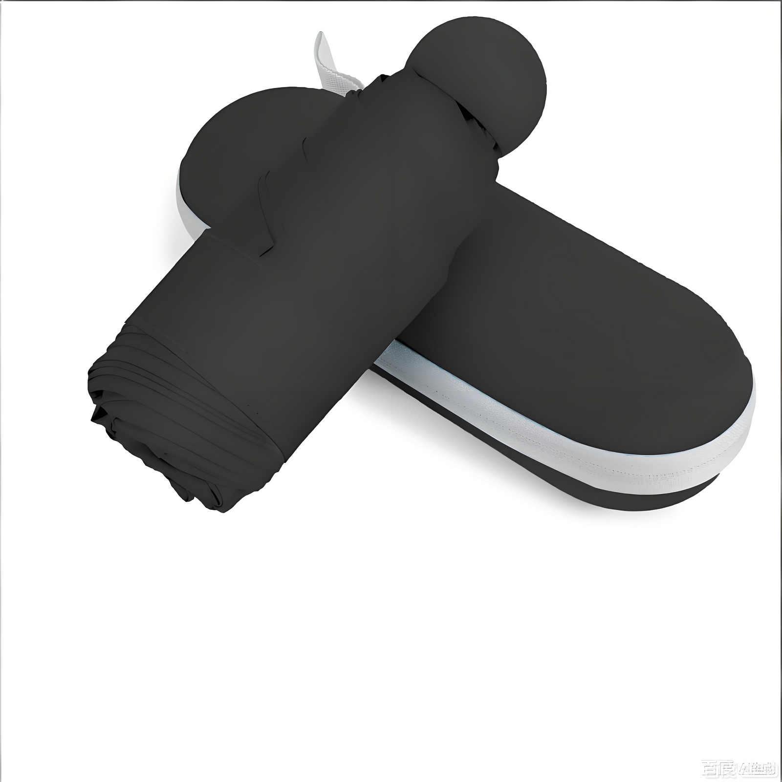 Mini Travel Umbrella – Compact Sun & Rain Protection for Women, Kids | UV-Blocking Pocket Umbrella with Case | Lightweight Foldable Umbrella(black)