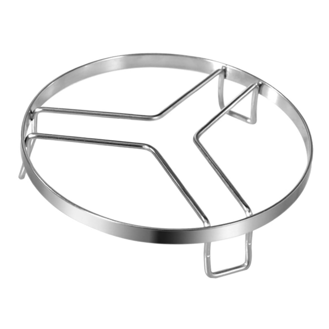 316 Stainless Steel Steam Rack for Cooking – Adjustable Kitchen Pot Stand with Heat-Resistant Design, Multi-Functional Steamer Base for Pots and Dishes (L,18cm)