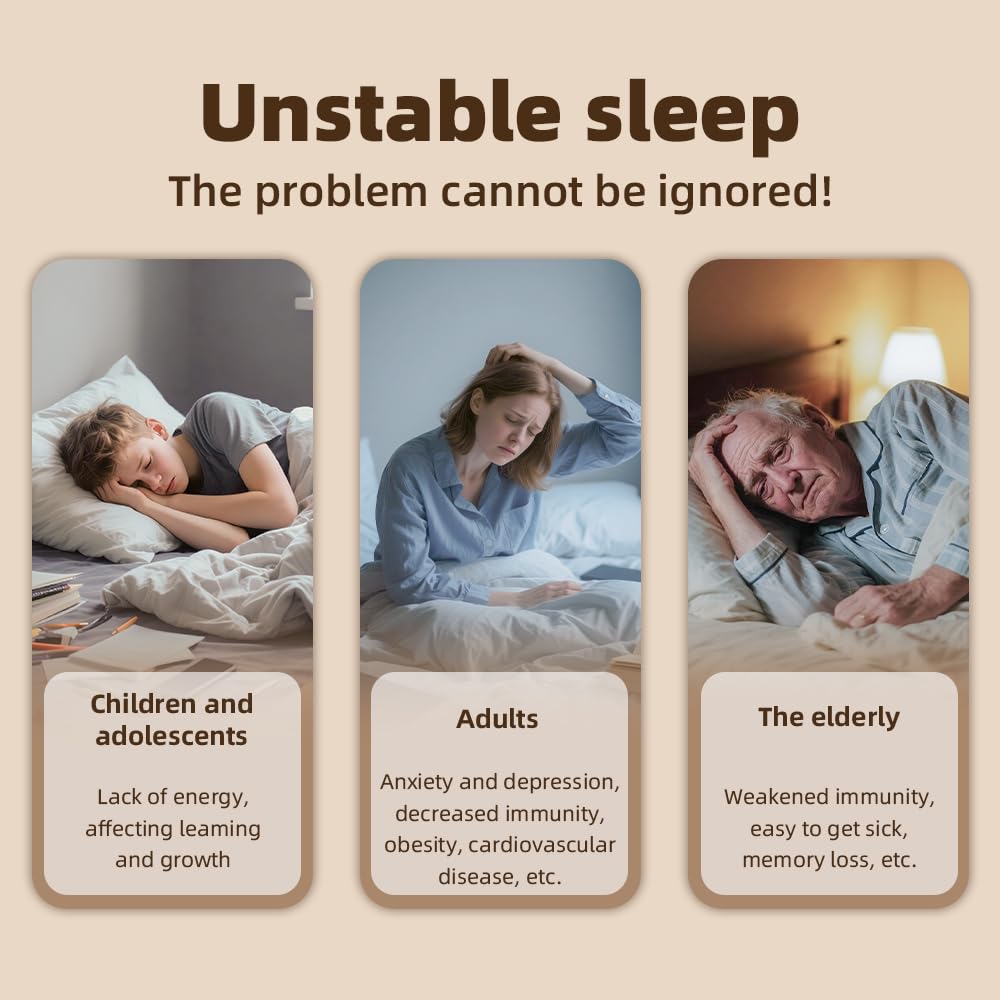White Handheld Sleep Aid Device: Smart Relaxation Tool with Dual Modes & LED Display – Portable Stress Relief for Adults & Seniors