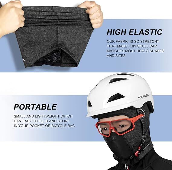 Christmas gift -Premium Cycling UV Protection Head Cover - Full-Face Shield for Sun Safety(black)