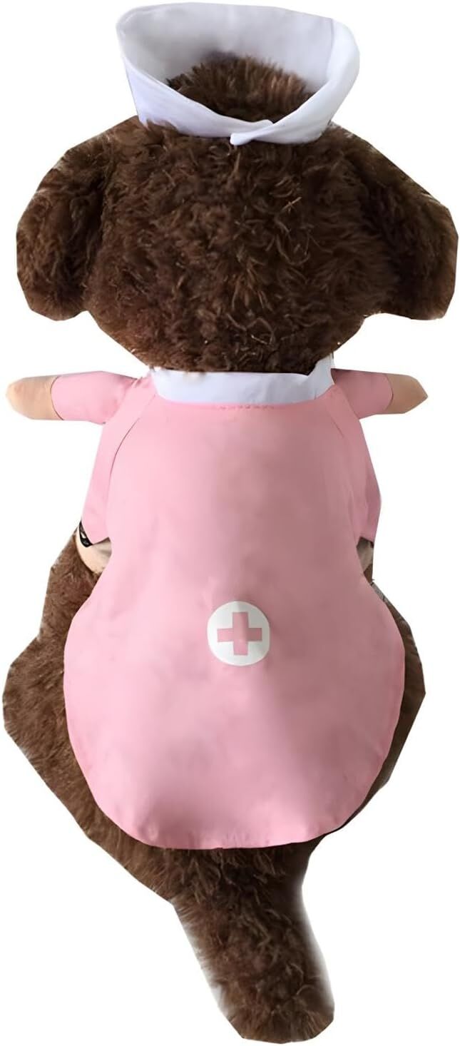Pet products Dog Costume Clothes Halloween Cat Costumes Small Animal Funny Pets Clothing for Doggy Kitty Rabbits Piggy, Nurse