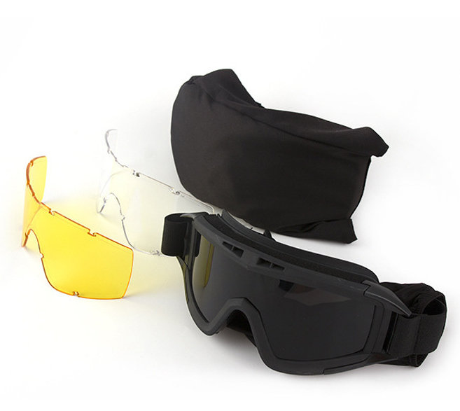 Christmas gifts for husband or boyfriend
Tactical Safety Goggles with 3 Interchangeable Lenses, Wind & Dust Protection for Outdoor & Tactical Use(khaki)