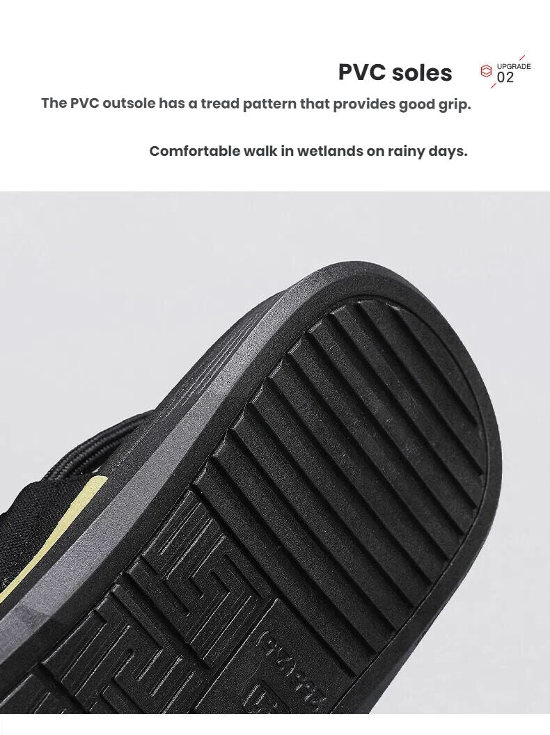 Men's Outdoor Non-Slip Sandals, 4-Color EVA Lightweight Thick-Sole Beach Slippers for Casual & Sports(brown)