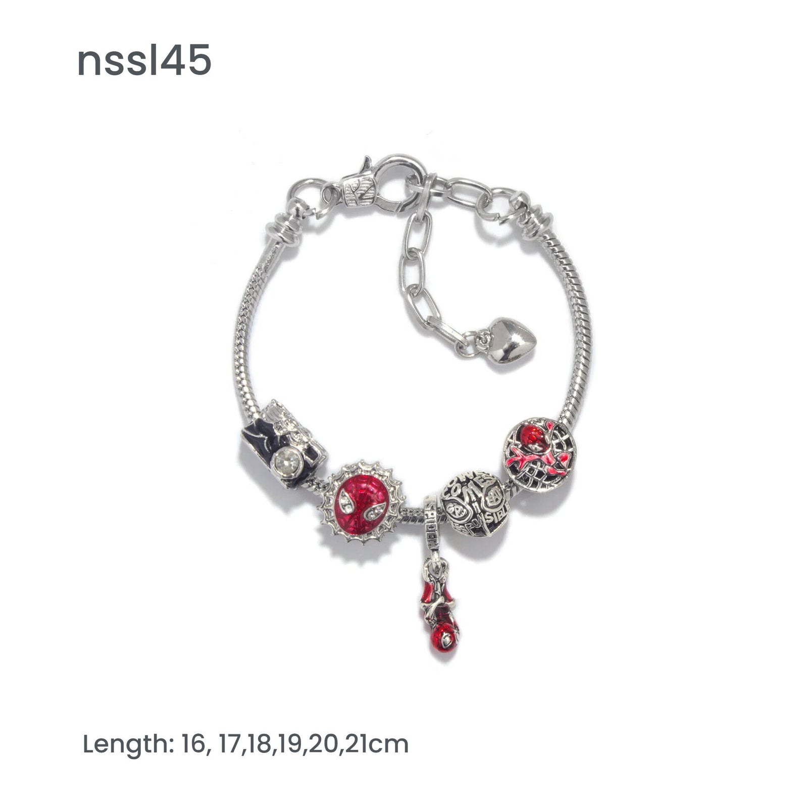 Charm Bracelets Mix & Match Offer - 10 Styles with Cartoon, Vintage Elements, Buy 3 for Better Price(triple)