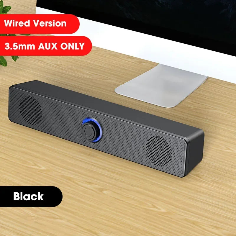NNEOBA PC Soundbar Wired Speaker