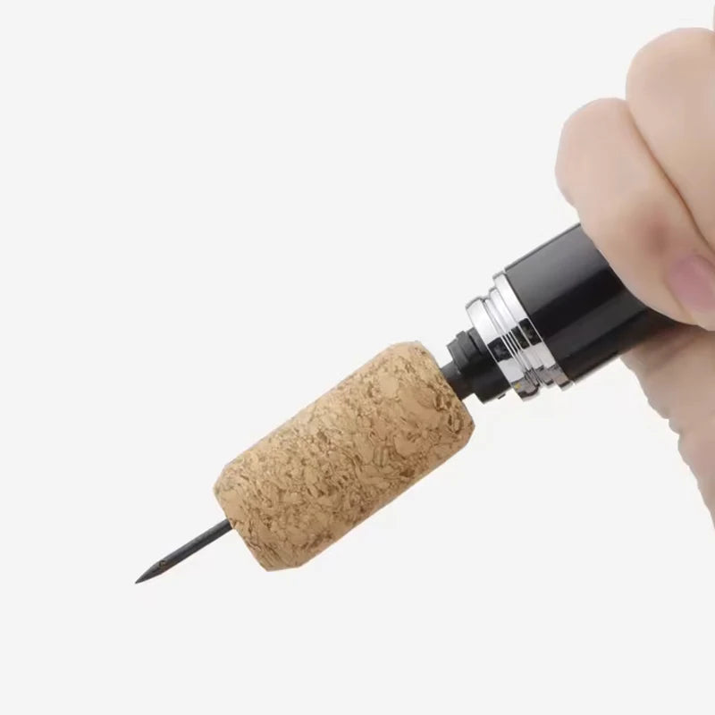 NNEOBA Portable 2-in-1 Air Pressure Corkscrew and Foil Cutter