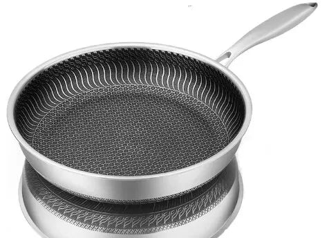 Tri-Ply 316 Frying Pan 32cm Double-Sided