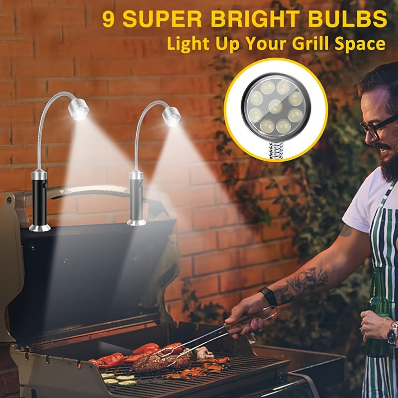 LED Grill Lights Magnetic Base BBQ Lamp