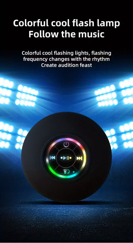 Portable Wireless Speaker with Suction Cup
