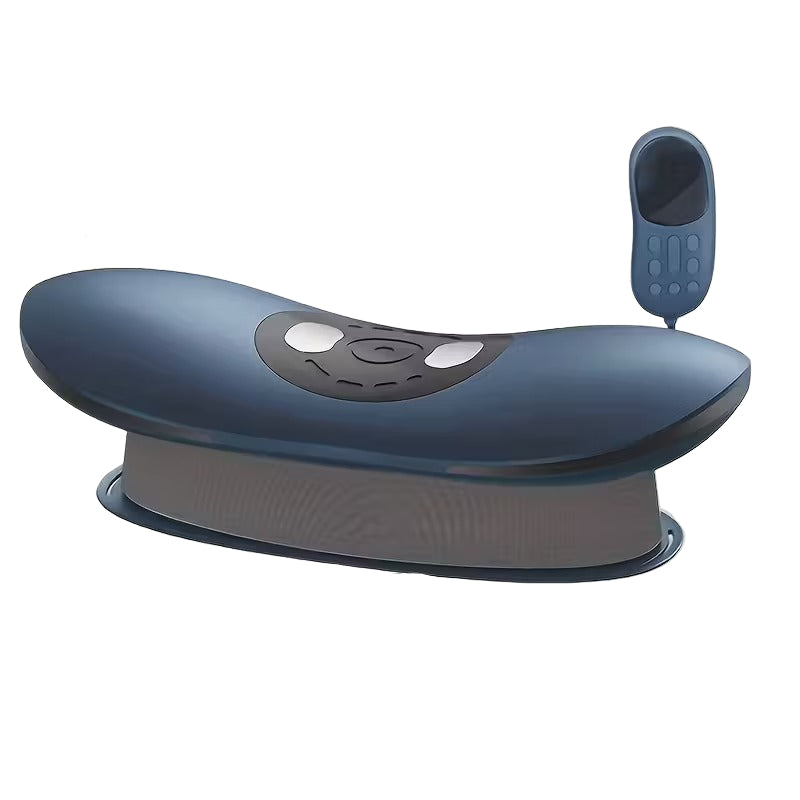 Electric Lumbar Massager with Heat & Vibration