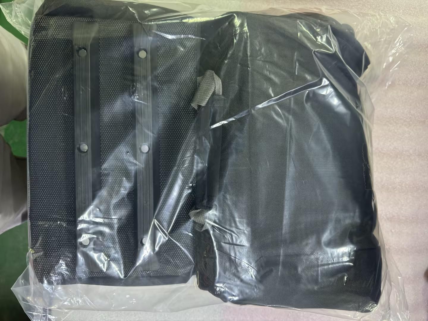 OutdoorMaster Padded Golf Club Travel Bag with Wheels, 900D Heavy Duty Oxford Waterproof -Alligators-Black