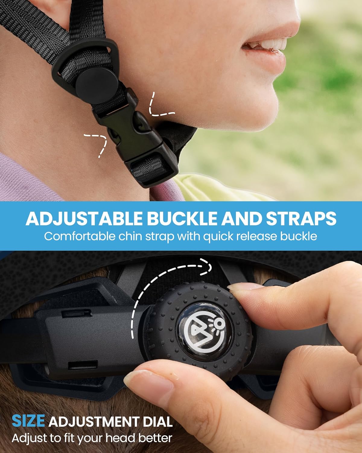 OutdoorMaster Youth & Kids Bike Helmet - Adjustable Multi-Sports Skateboard Helmet with Removable Liners for Balance Bike, Kids Scooter, One Wheel Hoverboard,Graffiti-style helmet-Dinoverse Madness-Large