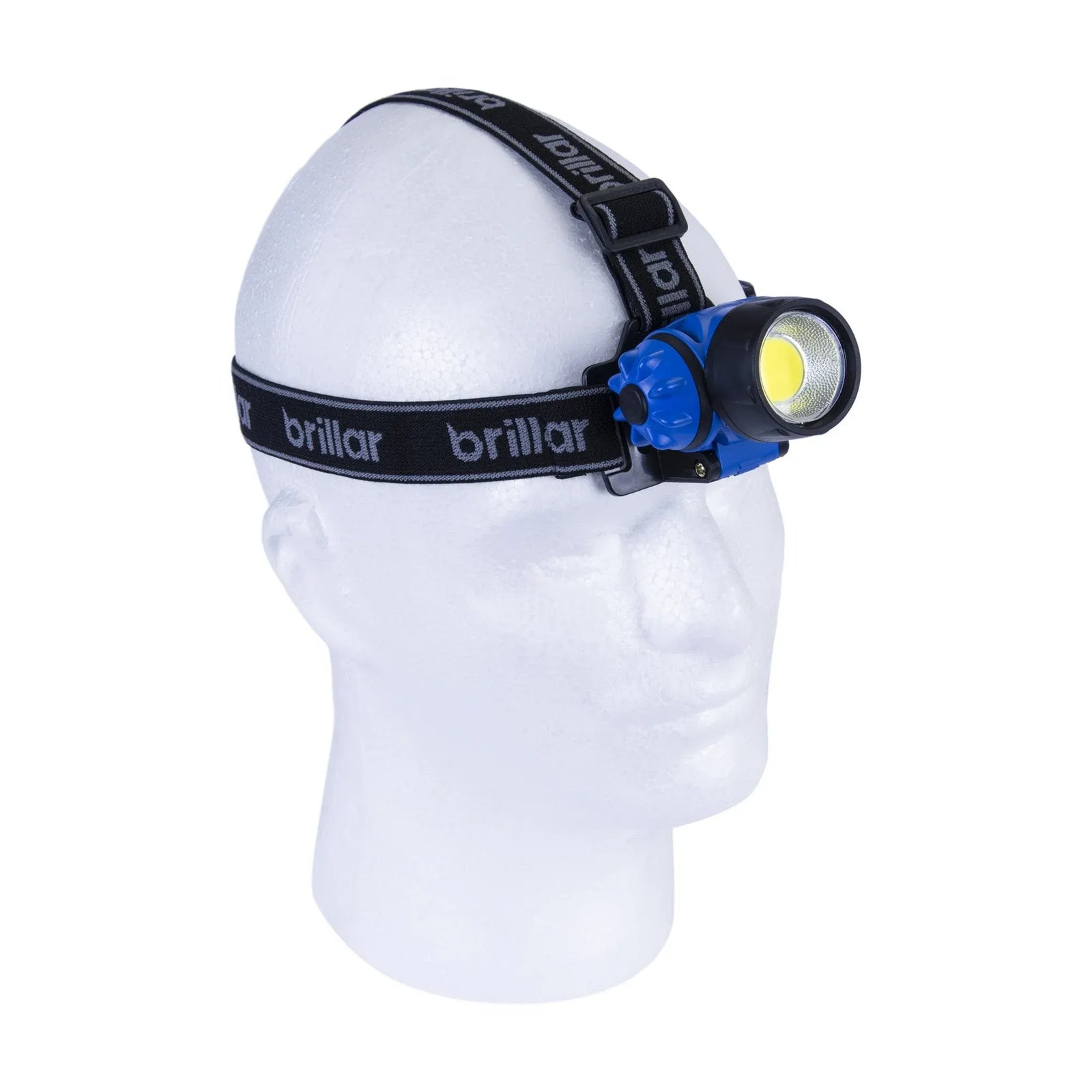 Brillar 3-Mode Headlamp – Blue, 120 Lumens with COB LED