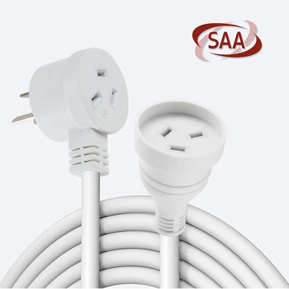 2 Meters Piggyback Extension Power Outlets Lead