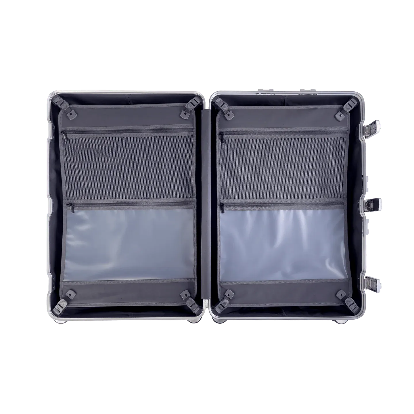 Flightmode Travel Suitcase Medium- Silver