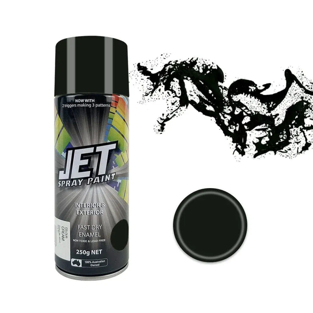 12 Pcs 250g Spray Paint Can For Interior and Exterior 26 colours Fast Dry - Silver