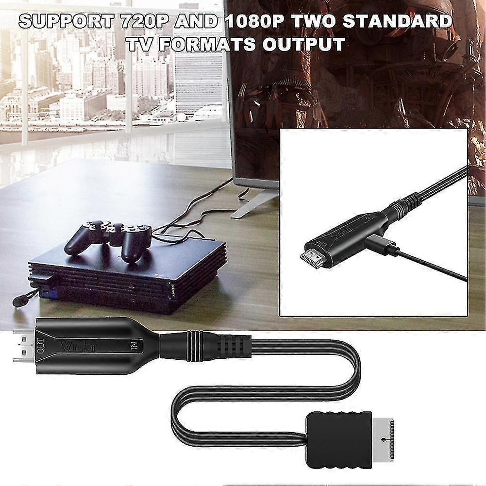 HDMI Cable Compatible with Playstation 2 PS2 HD Audio Video