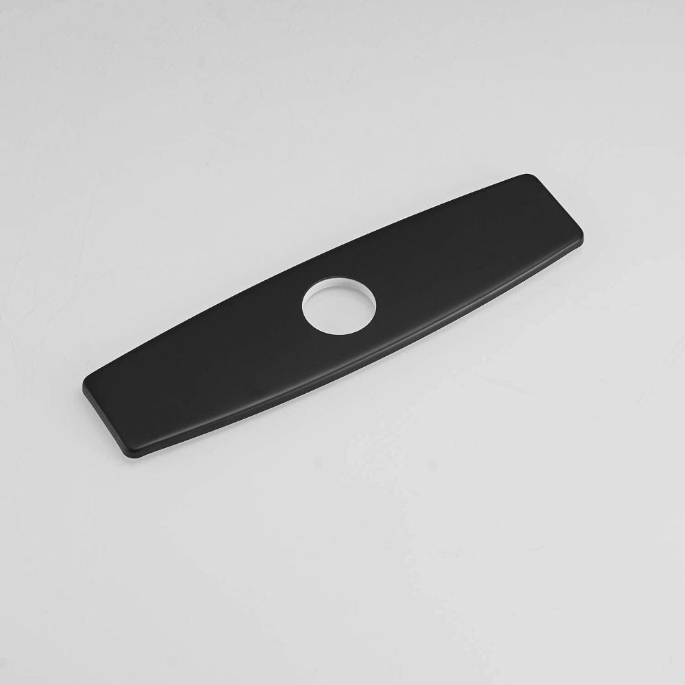 Matte Black Kitchen Countertop Cover Plate