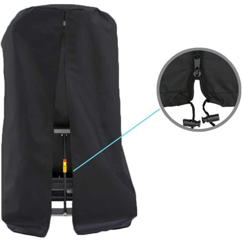 Treadmill Cover Foldable Treadmill Cover with Zipper, Dustproof Protection for Exercise Equipment Treadmill for Exercise 46 x 38 x