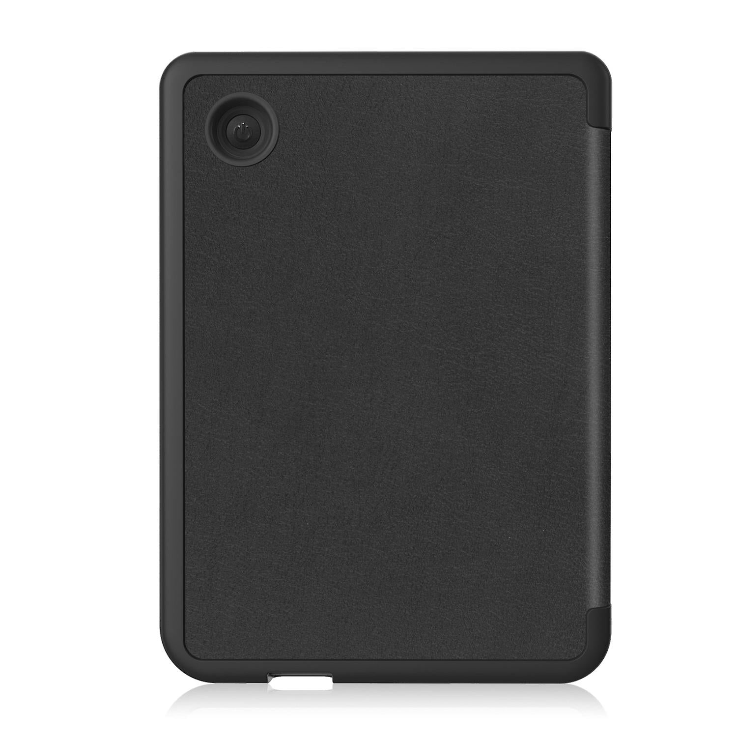 KOBO Clara Colour Compatible Leather Case Caster Black LGL