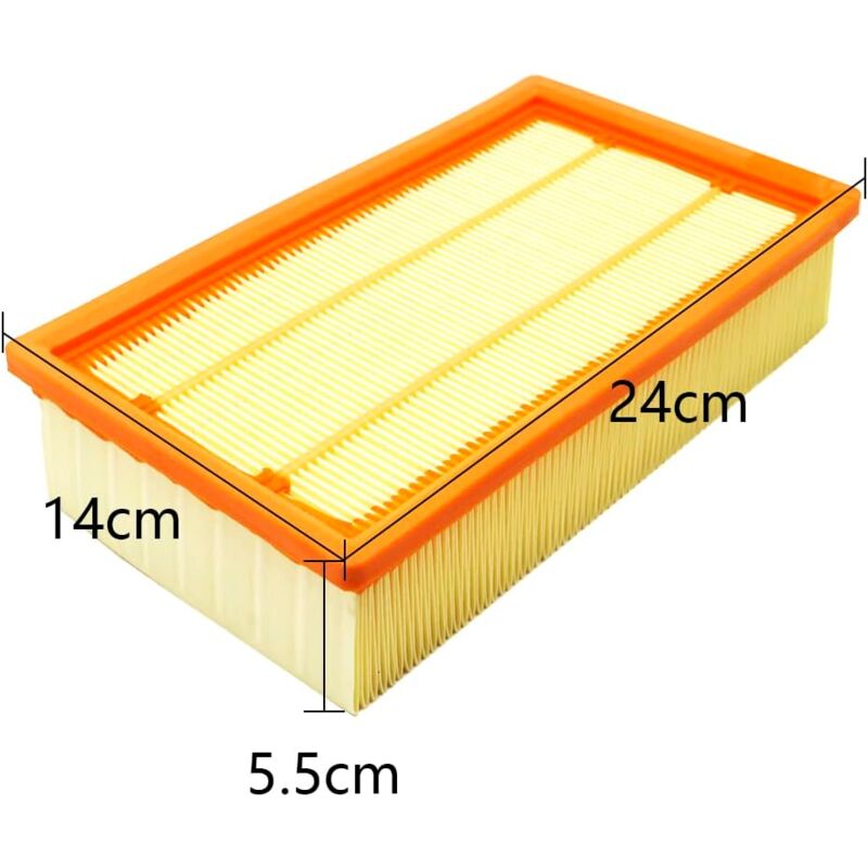 Kärcher Air Filter for NT25 NT35 NT45 NT55 NT361 ECO NT561 ECO NT611 Replacement