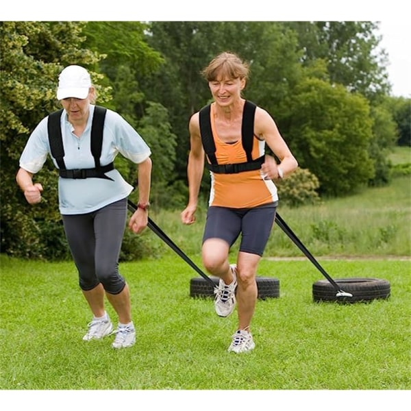 Sled Harness Tire Pull Harness Fitness Resistance Training Workout