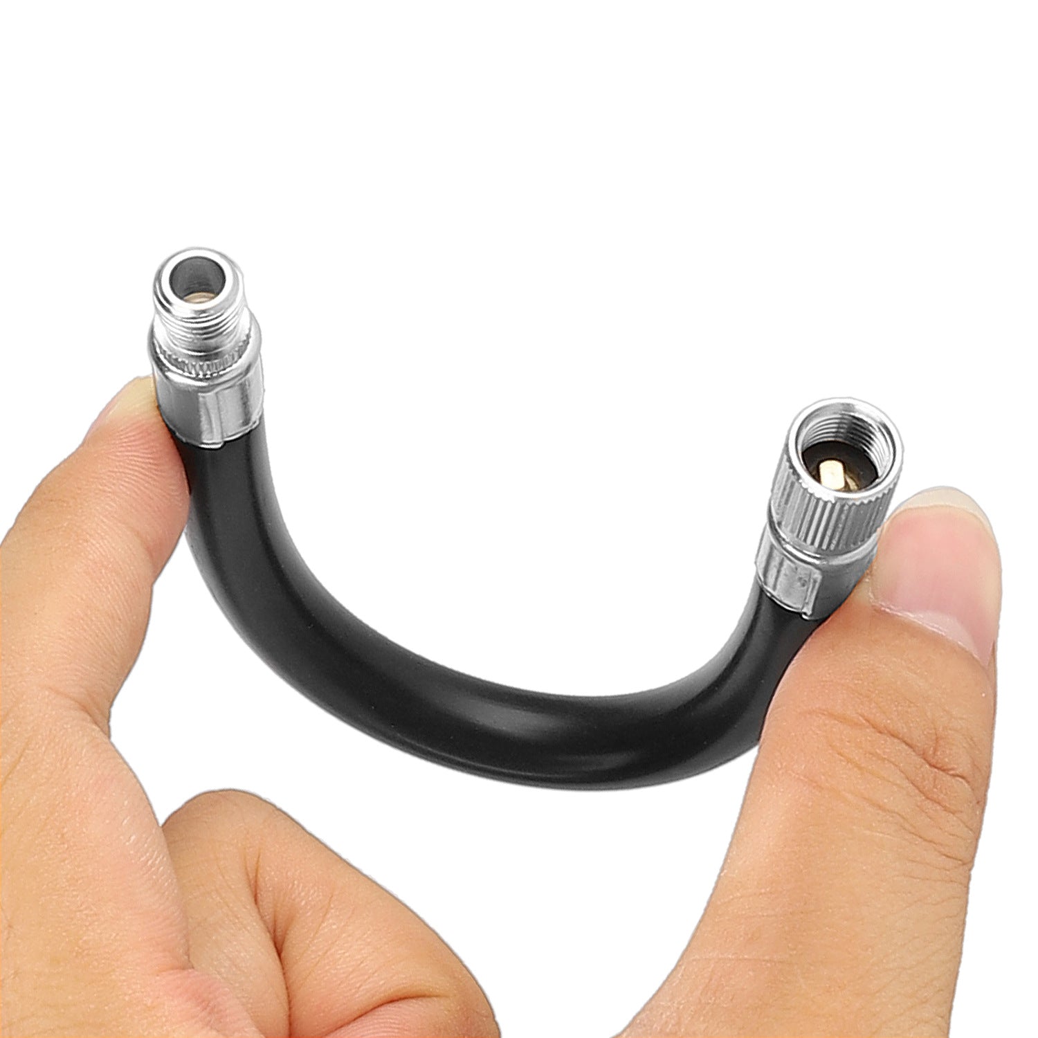 For Xiaomi scooter inflatable extension cord original model inflatable extension valve M365 Pro Pro2 1S extension tube Black